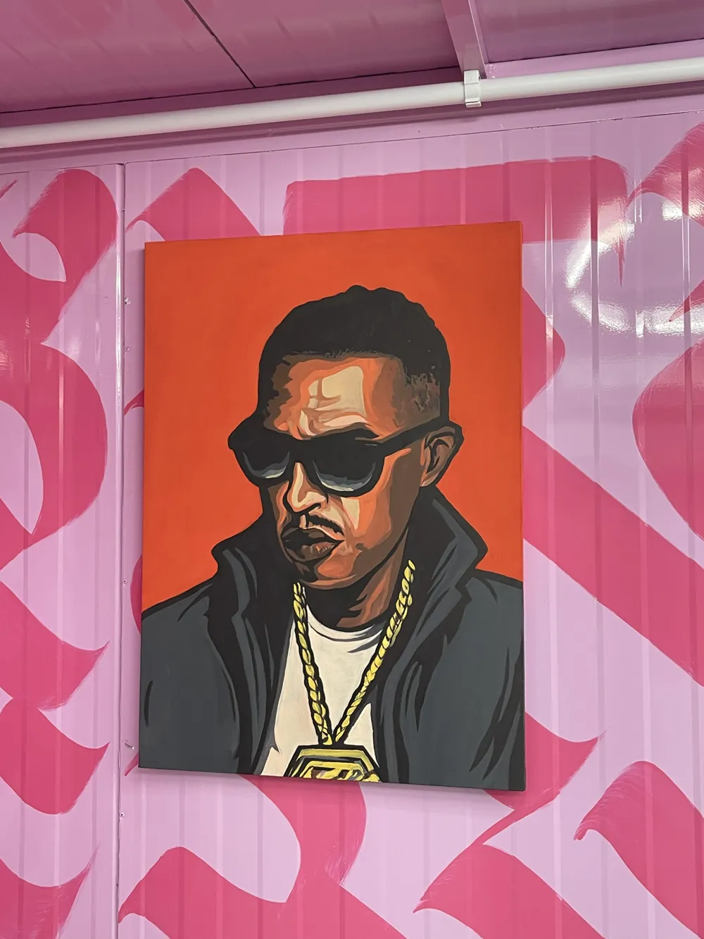 Quadro do Mano Brown
